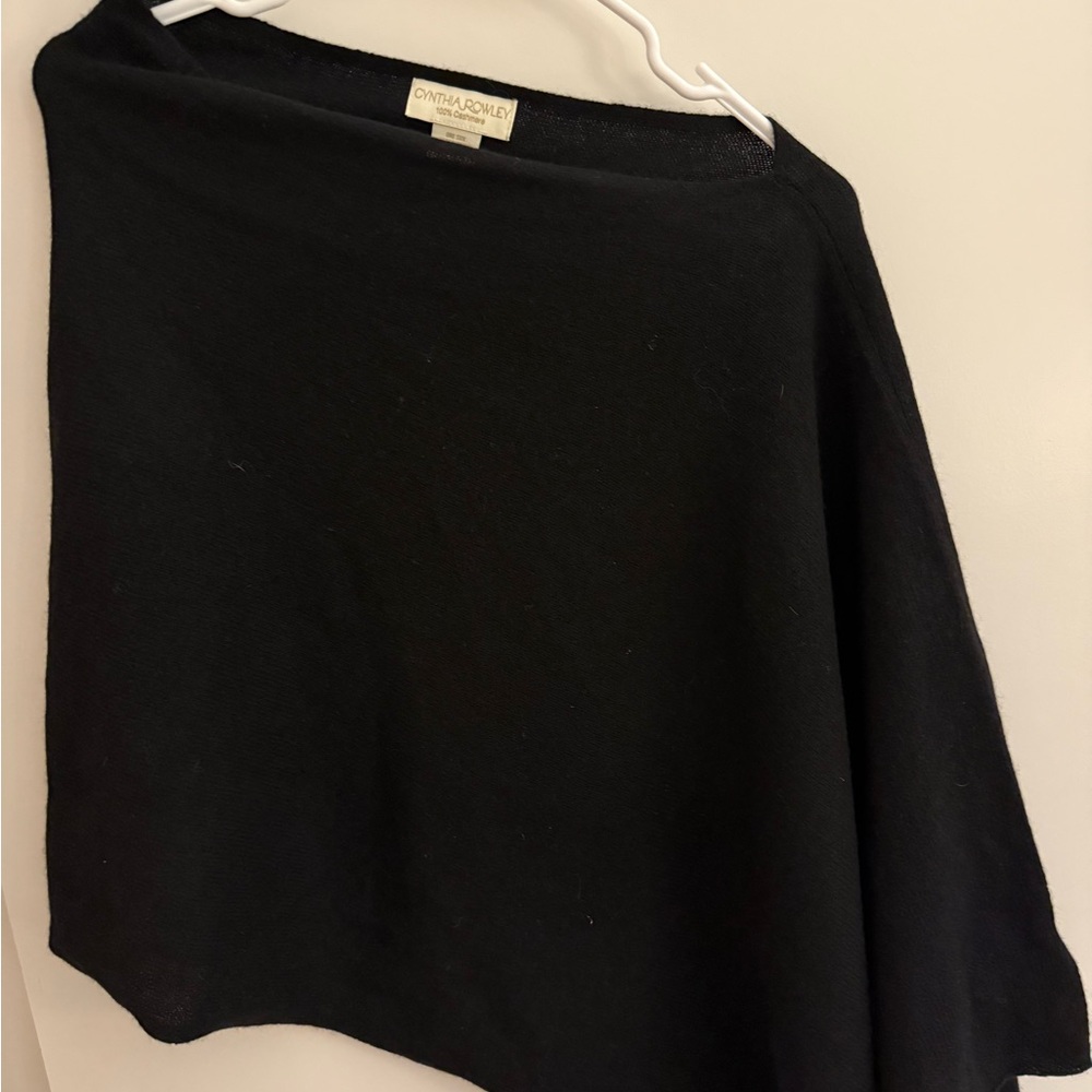 Cynthia Rowley Black Scarf